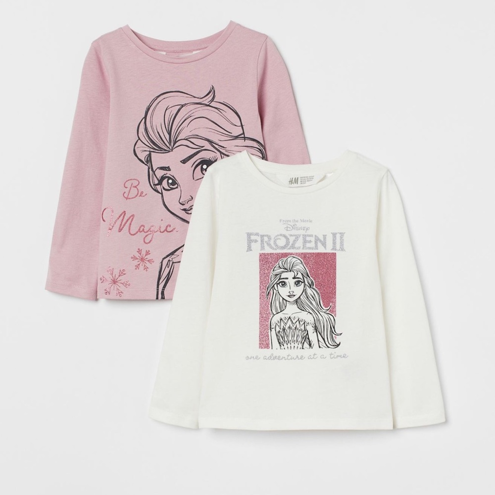 Frozen 2 pack long sleeve tees